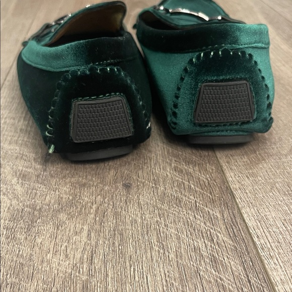 Hunter Green Men’s Loafers Suede Material With Buckle Size 14 main image 7